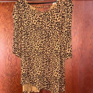Leopard Print Top